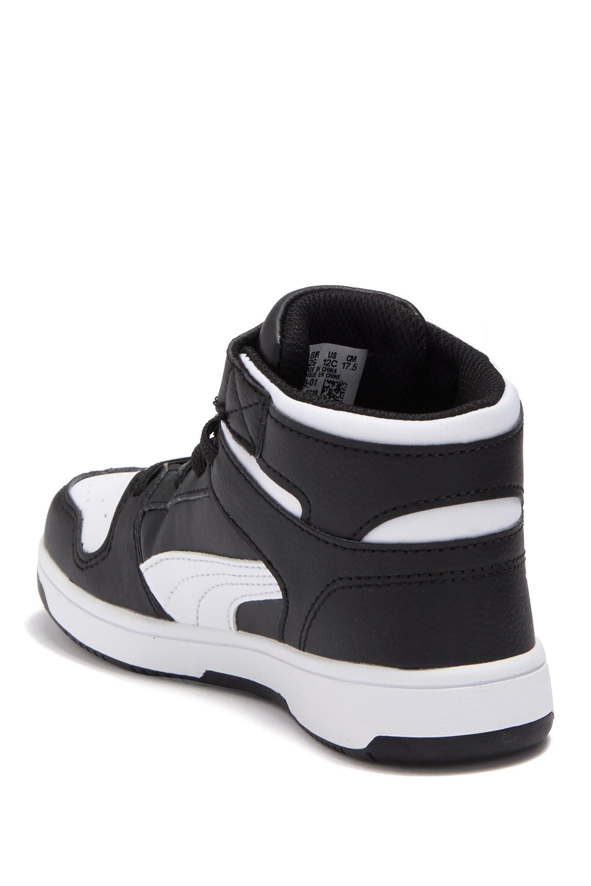 PUMA Rebound Lay-Up High-Top Sneaker, Alternate, color, Black