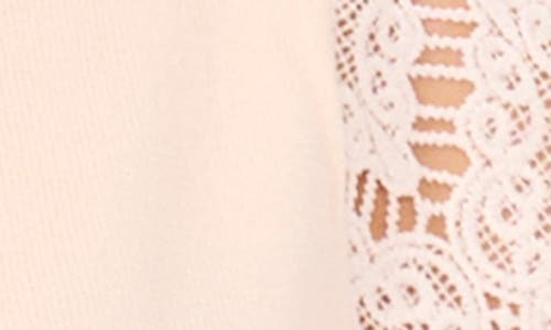 Ted Baker Lace Short Sleeve Sweater In Neutral