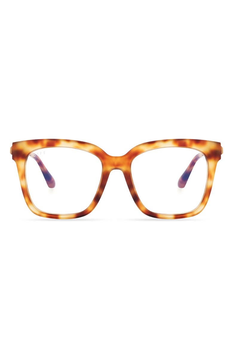 DIFF Bella 54mm Square Optical Glasses, Main, color,