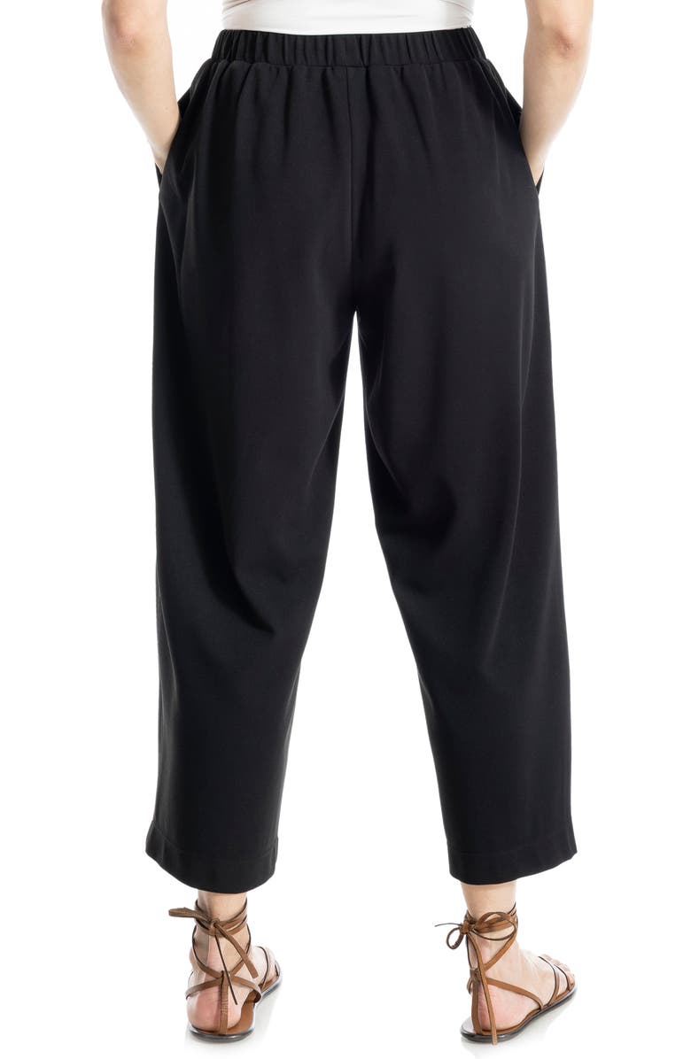 MAX STUDIO Ponte Barrel Pants, Alternate, color, 
