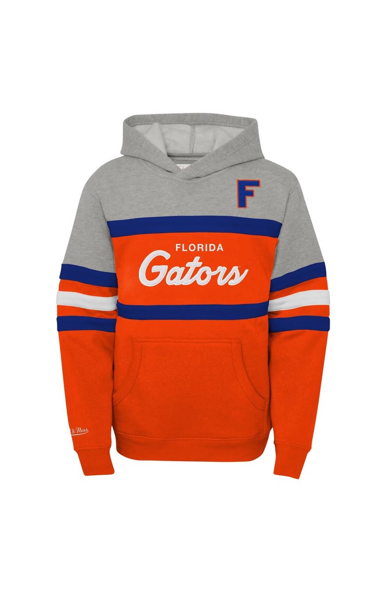 Mitchell & Ness Youth Mitchell & Ness  Orange Florida Gators Head Coach Hoodie, Alternate, color, 