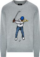 Eastside Golf Swingman Intarsia Crewneck Sweater