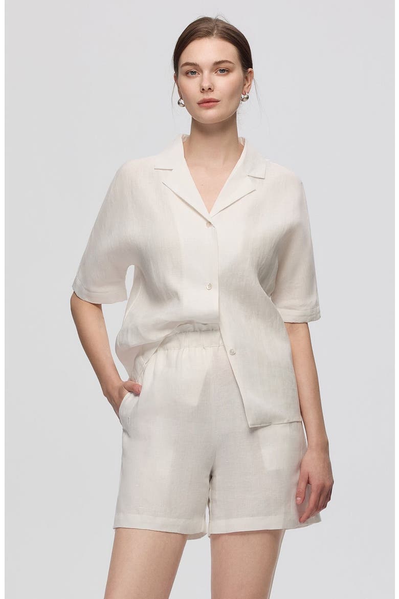 Hemp Camp Shirt, Alternate, color, White