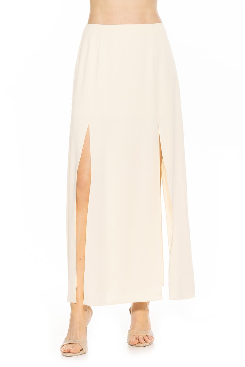 Sansa Maxi Skirt, Main, color, ALMOND