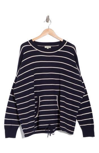 MAX STUDIO MAX STUDIO DRAWSTRING SWEATER