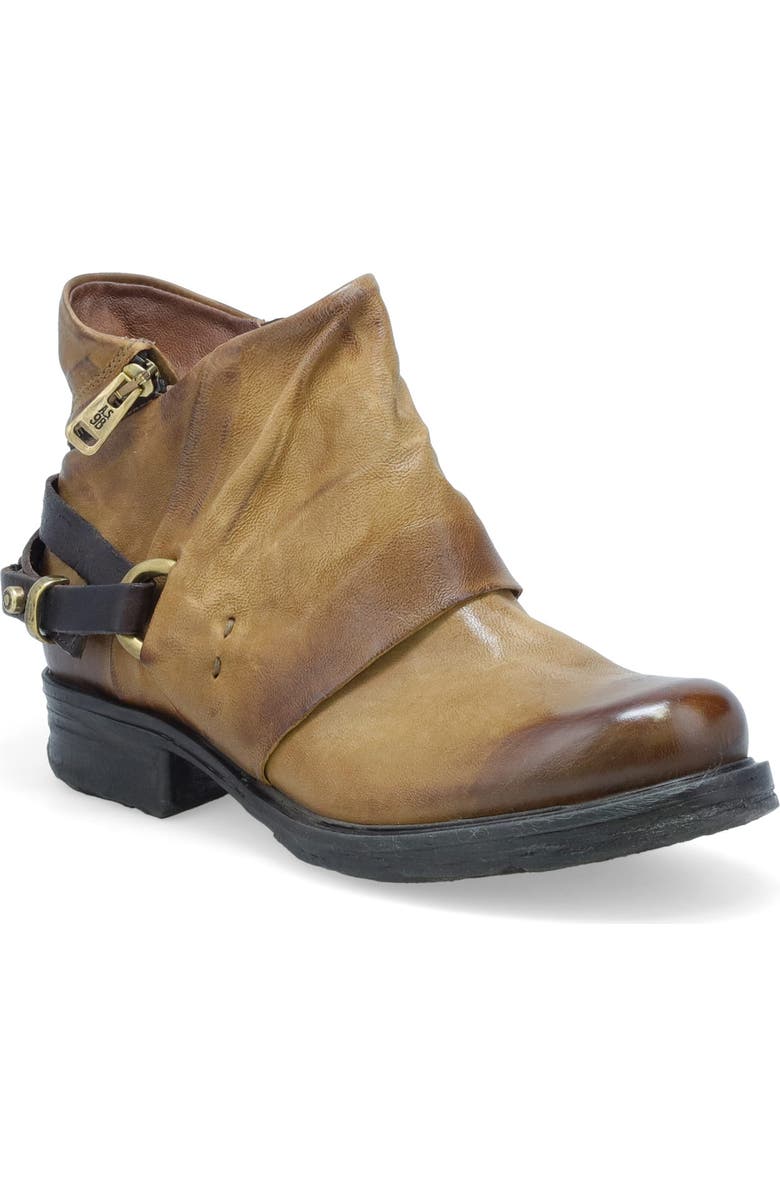 A.S.98 Steve Studded Bootie, Main, color, Wheat