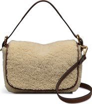Radley Grafton Street Genuine Shearling Flapover Crossbody Bag