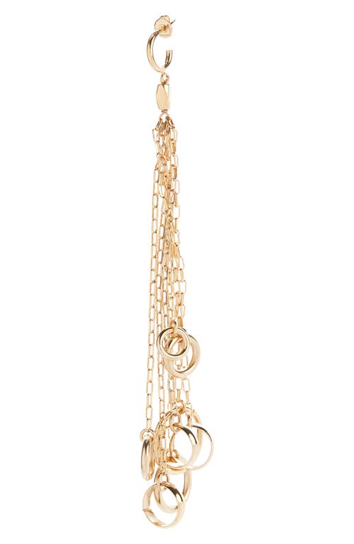 ISABEL MARANT ISABEL MARANT DANCING RING MISMATCHED DROP EARRINGS 