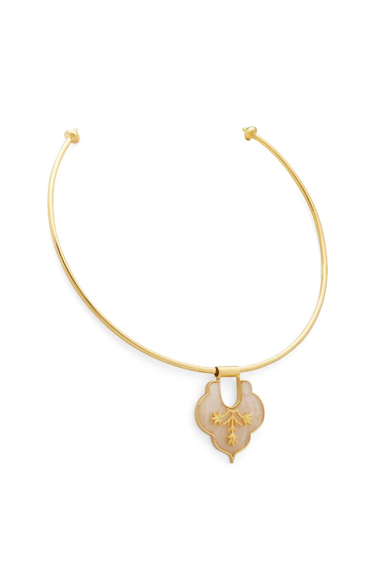 Dhwani Bansal Mosaic Choker, Alternate, color, Gold Plated