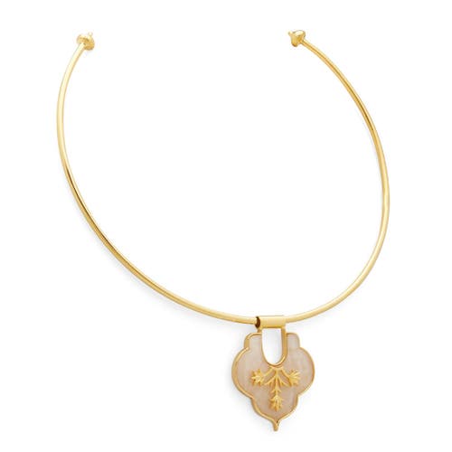 Dhwani Bansal Mosaic Choker In Gold