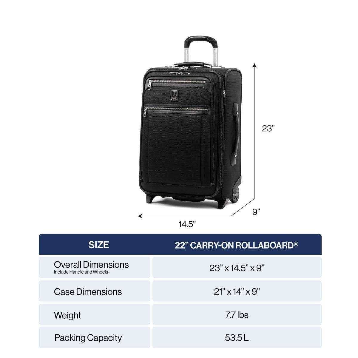 TRAVELPRO Platinum Elite Softside Expandable 22