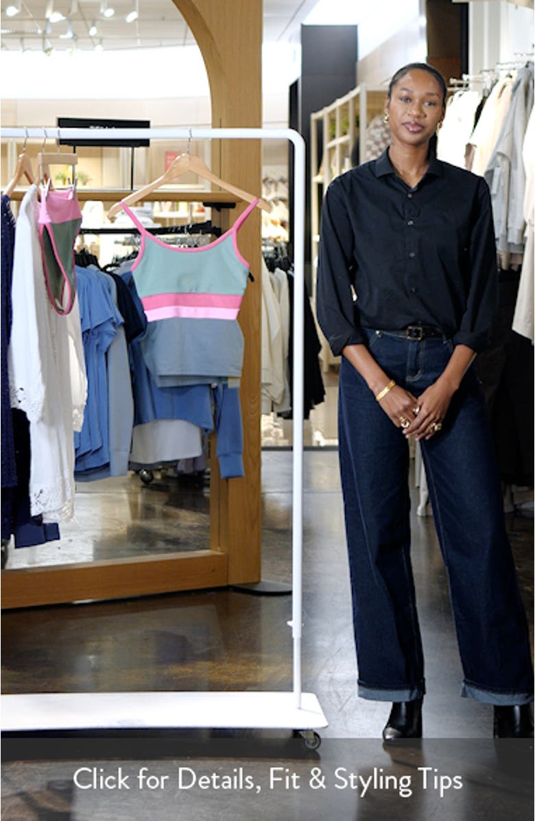 Eva Rib Colorblock Bikini Top, sales video thumbnail