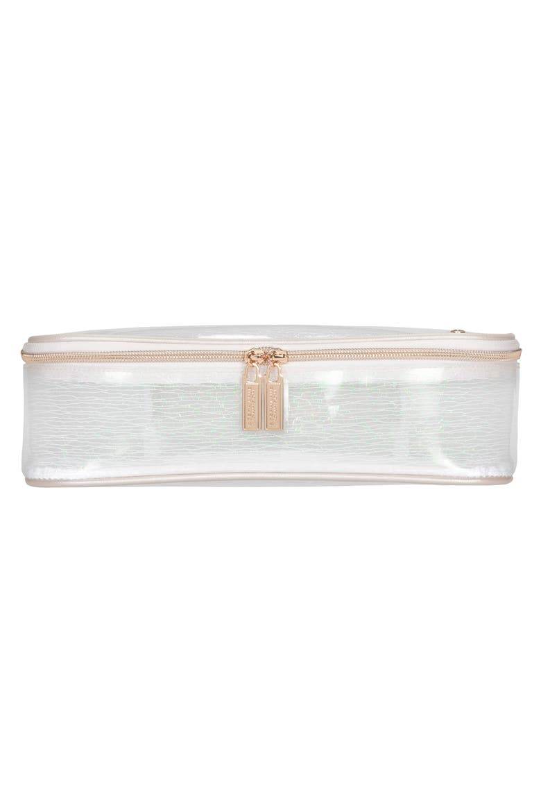 Claire Miami Dragonfly Jumbo Makeup Case, Alternate, color, NO COLOR