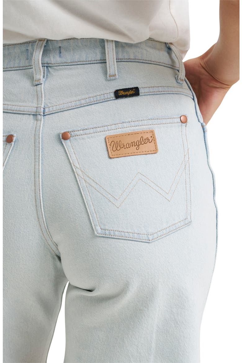 Cowboy Cutoff Denim Longline Shorts, Alternate, color, SUGAR