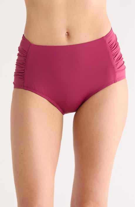 JANTZEN Shirred Bikini Bottoms