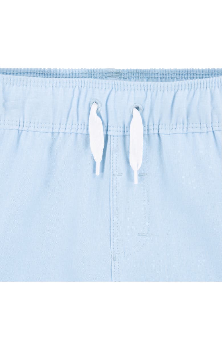 Hurley Kids' Stretch Heathered Hybrid Shorts, Alternate, color, Blue Ice