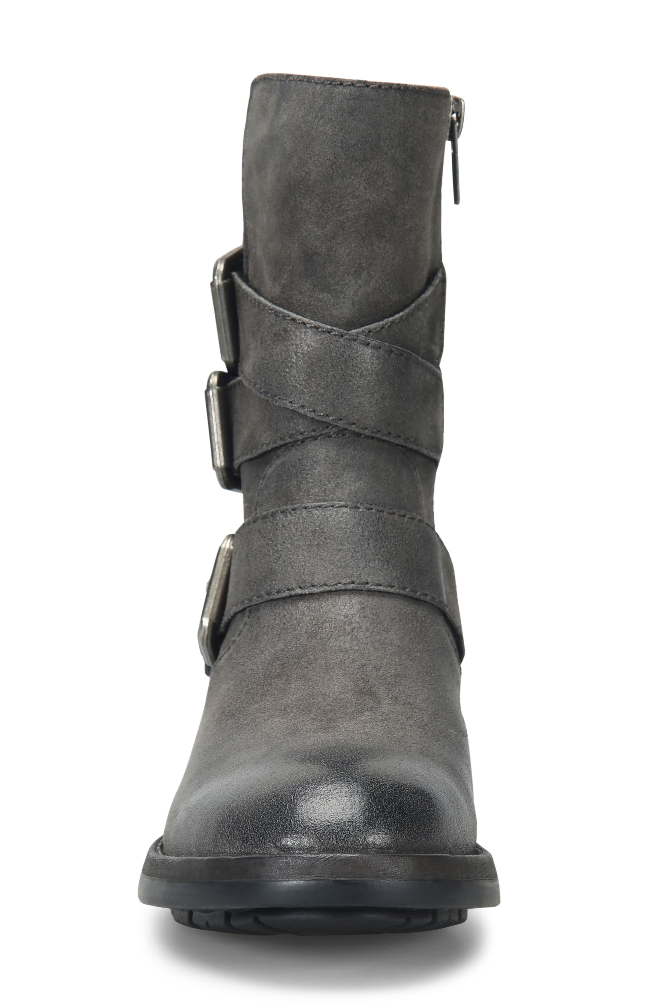 Mayne Bootie, Alternate, color, DARK GREY DISTRESSED LEATHER