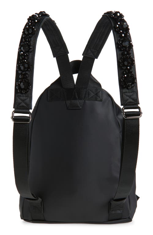 Simone Rocha Bow Front Backpack In Black