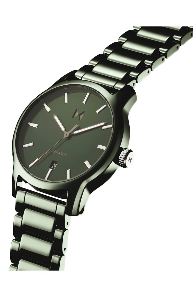 MVMT Classic II Ceramic Bracelet Watch, 44mm, Alternate, color, 