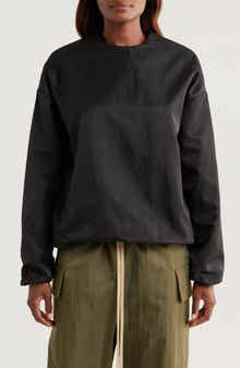 Fear of God Essentials Gender Inclusive Textured Nylon Pullover