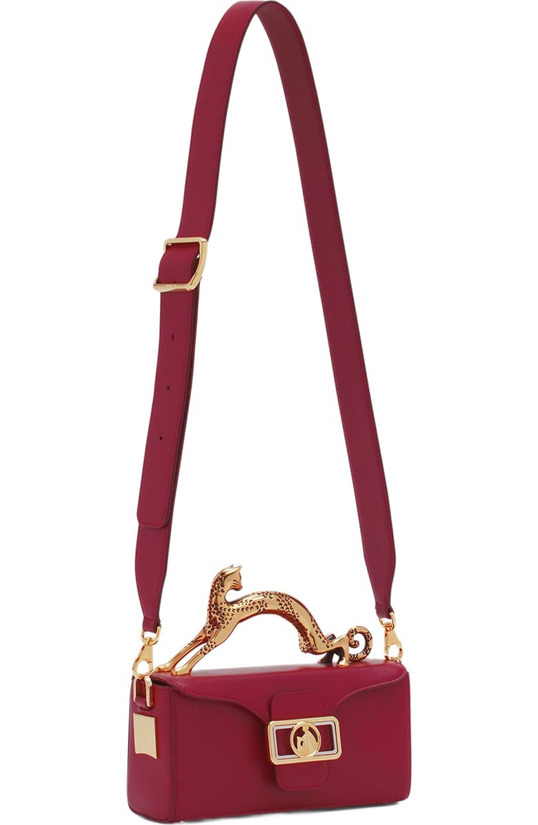 Lanvin Nano Pencil Cat Leather Bag, Alternate, color,