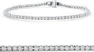 Bliss Diamond 2 - 4Ct Diamond Tennis Bracelet 7" Lab Grown