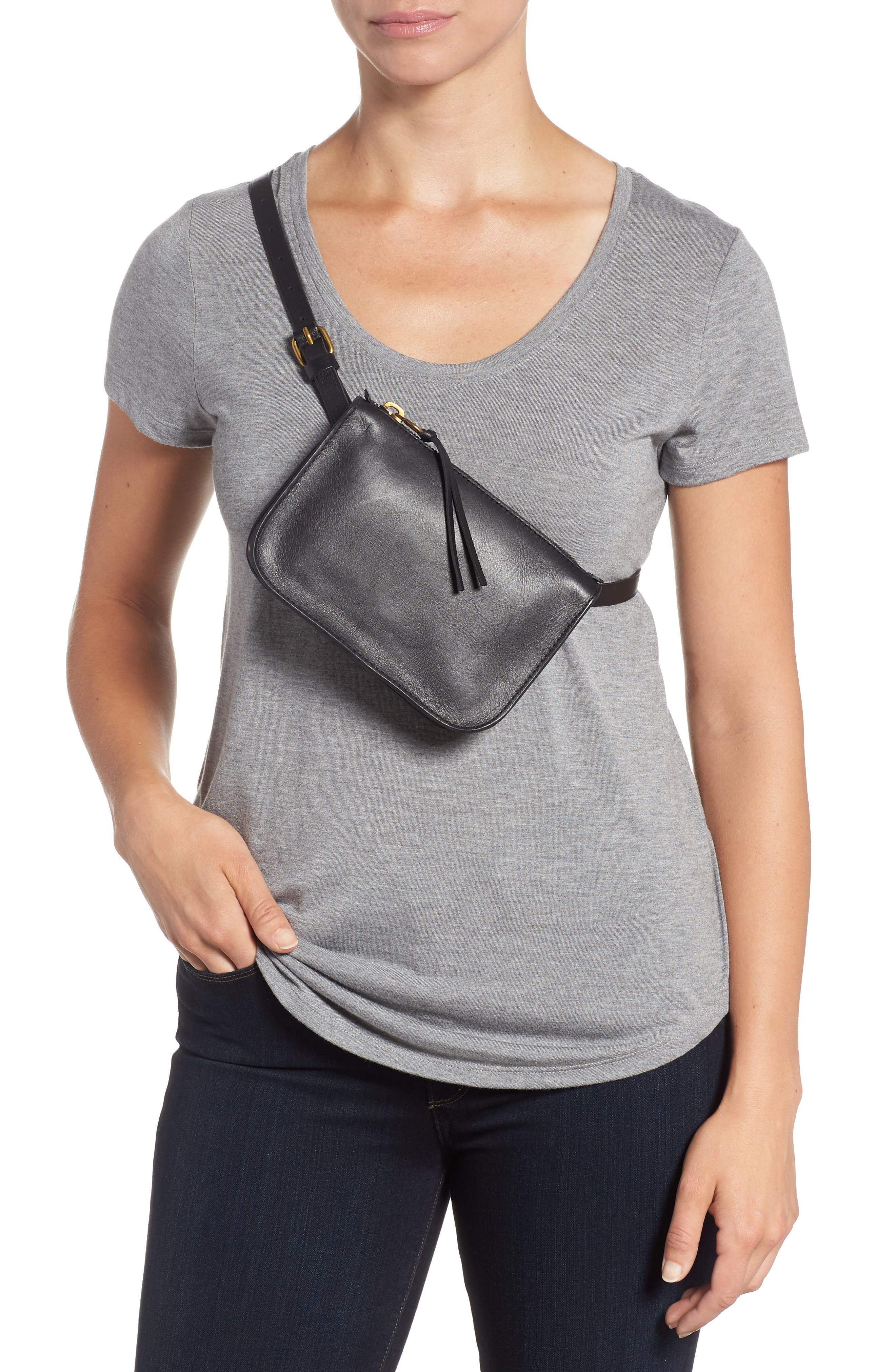 Madewell The Simple Pouch Belt Bag, Alternate, color, 