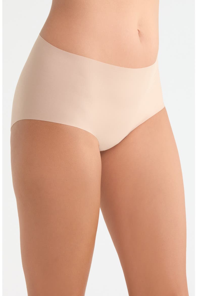 Pack of 3 Invisible Edge Briefs, Alternate, color, TAN WARM