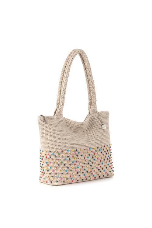 The Sak Crafted Classics Carryall Bag In Ecru Multi Beads