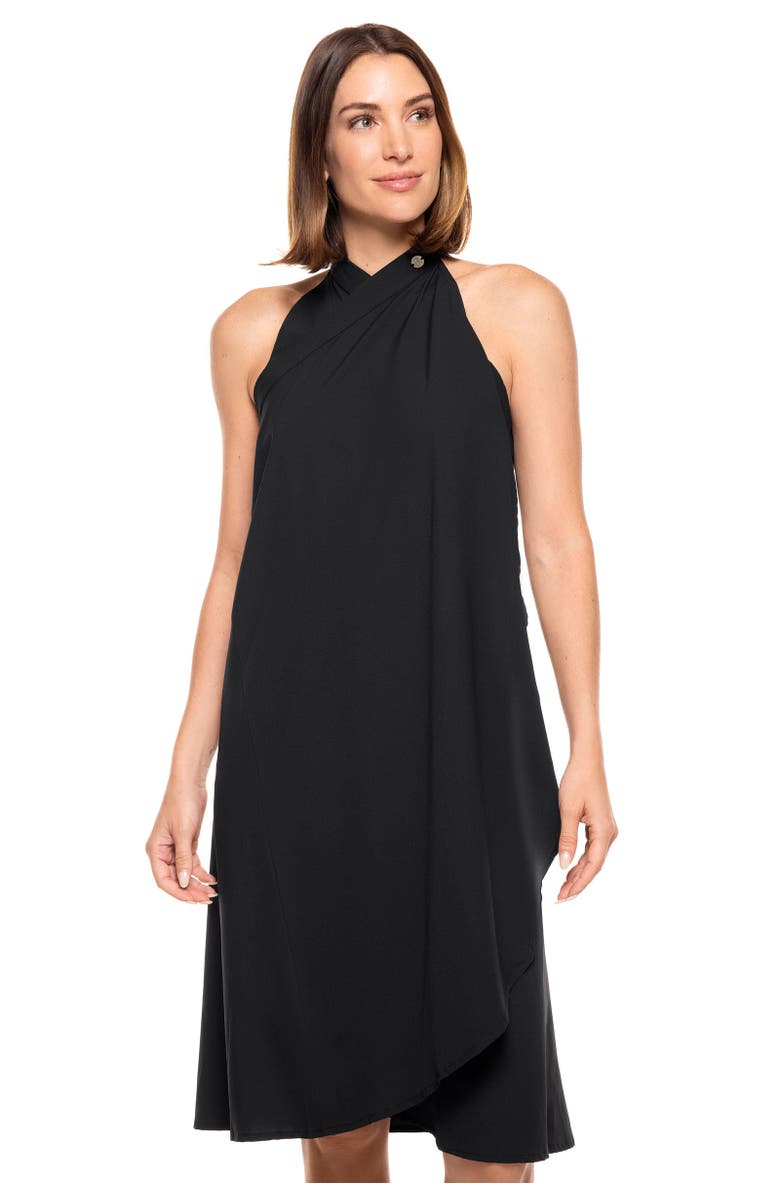 Coolibar Women's Convertible Wrap - UPF 50+ Sun Protection - Isla, Main, color, Black