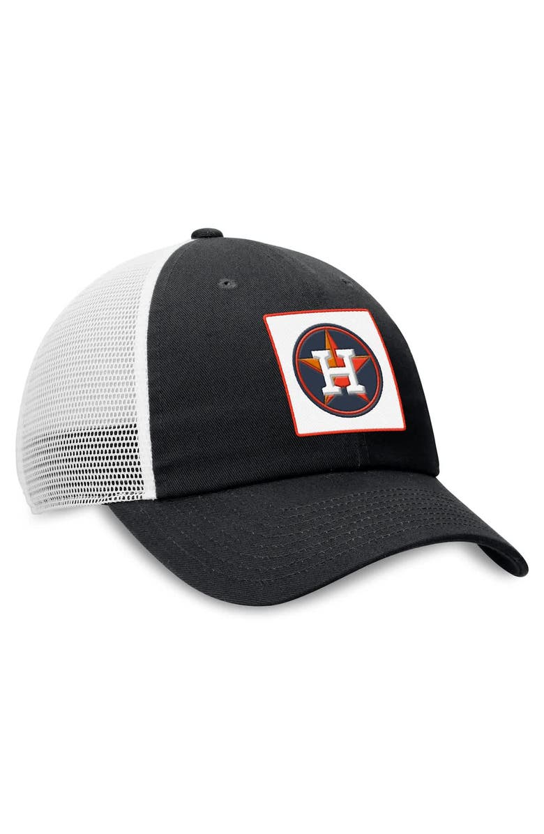 Nike Men's Nike Black Houston Astros Rise Adjustable Trucker Hat, Alternate, color, Black