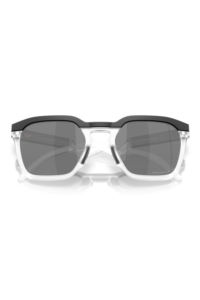HSTN SQ 54mm Prizm™ Polarized Square Sunglasses, Alternate, color, MATTE BLACK / PRIZM BLACK