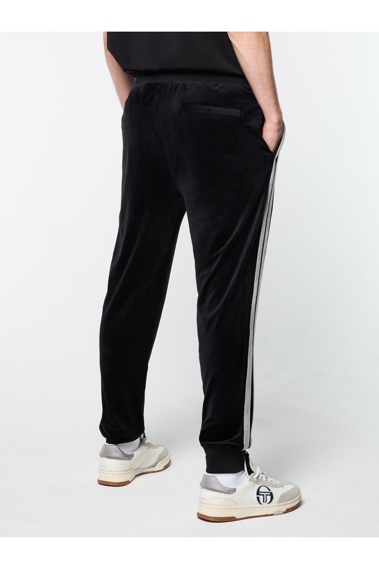 Damarindo Velour Track Pant, Alternate, color, BLACK BEAUTY