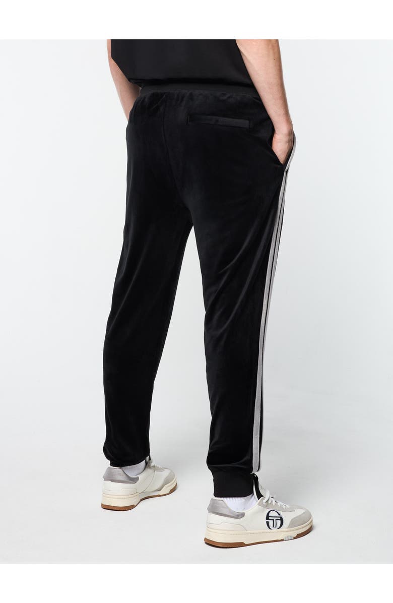 Sergio Tacchini Damarindo Velour Track Pant, Alternate, color, Black Beauty