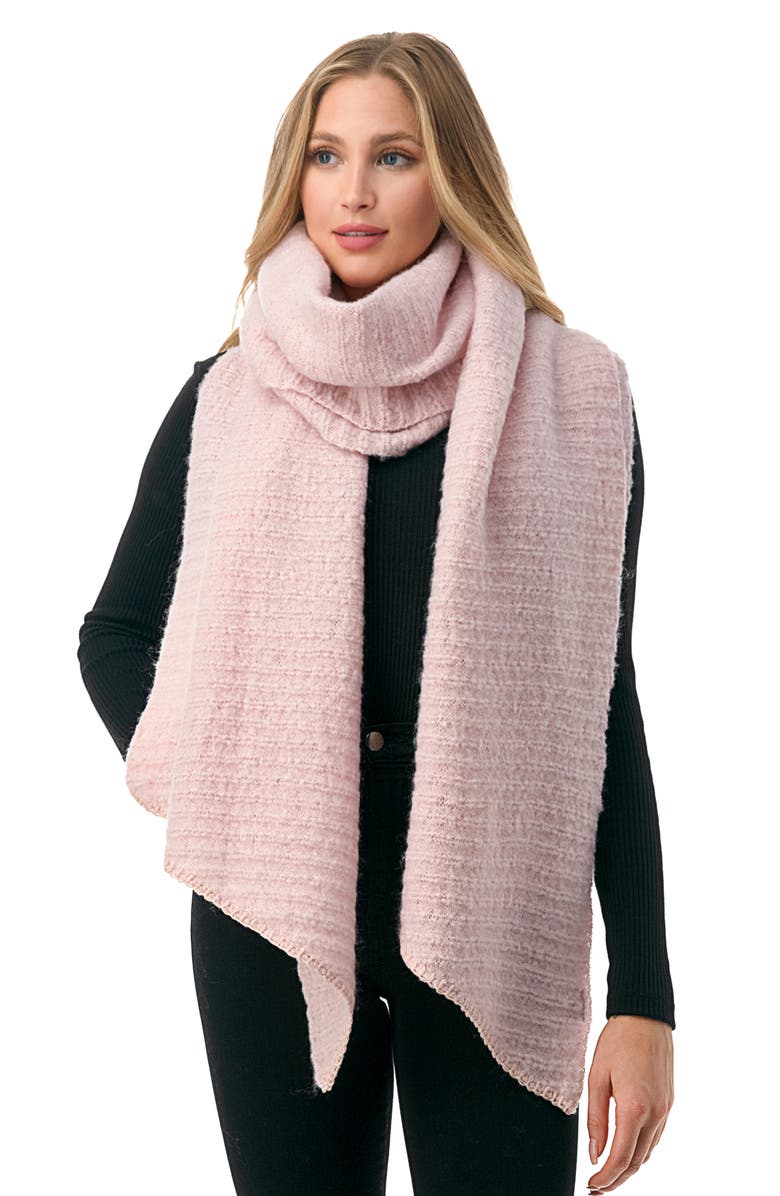 MARCUS ADLER Ultrasoft Whipstich Scarf, Alternate, color, Pink