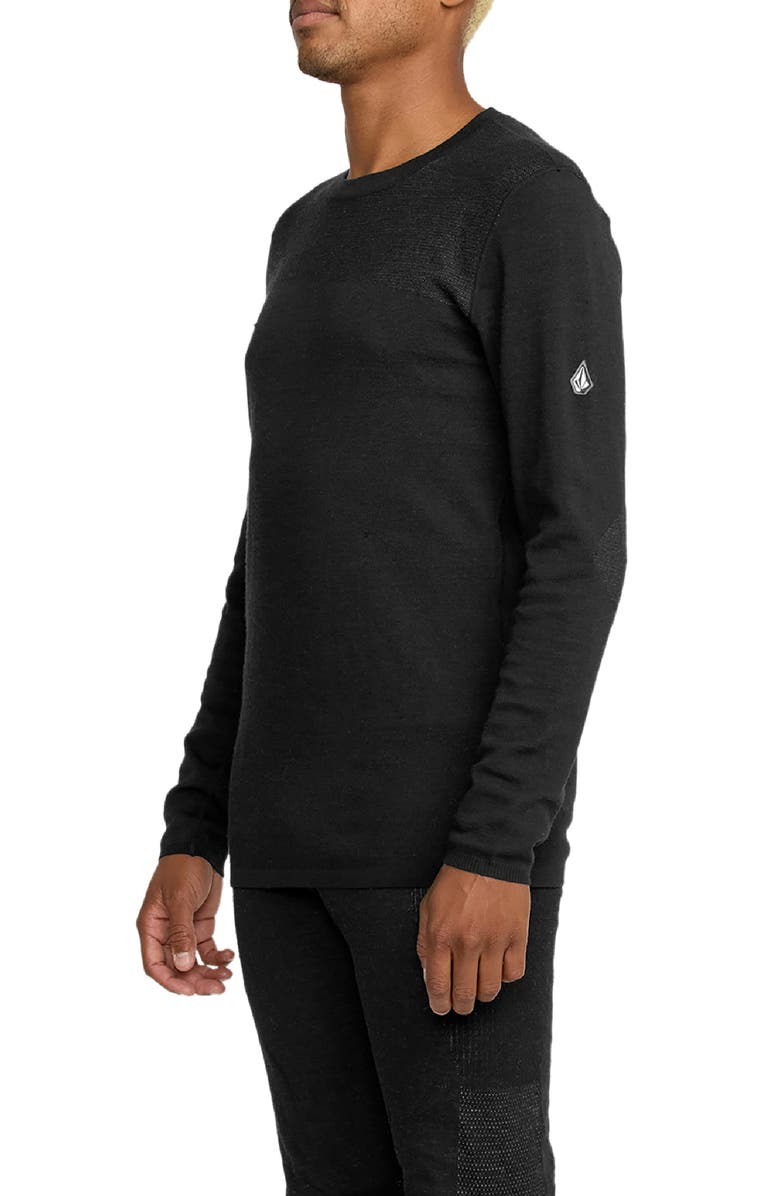 Volcom Engineered Crew Neck Merino Wool T-Shirt, Alternate, color, 
