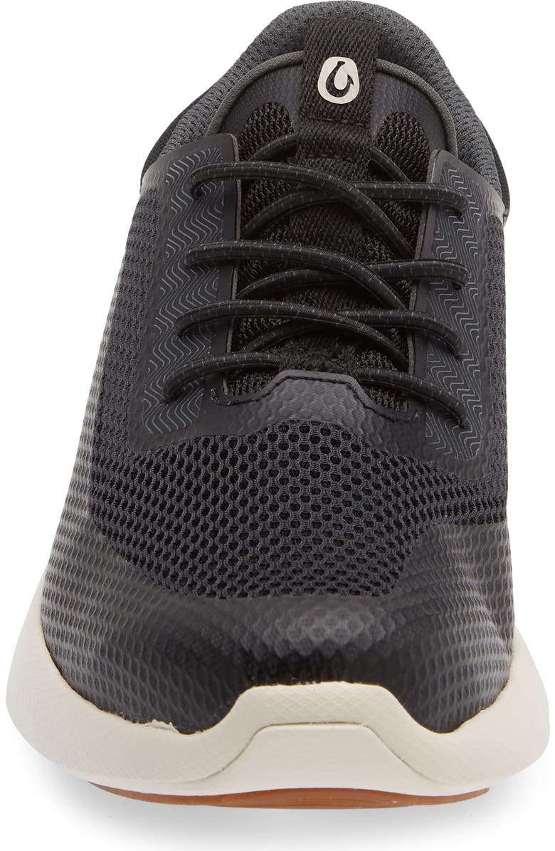 OluKai Kialoa Convertible Lace-Up Waterproof Sneaker, Alternate, color, Lava Rock / Lava Rock