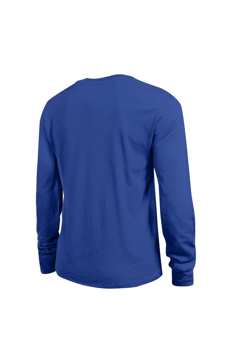 Champion Women's Champion Royal Buffalo Sabres Wordmark Lockup Long Sleeve T-Shirt, Alternate, color, Royal