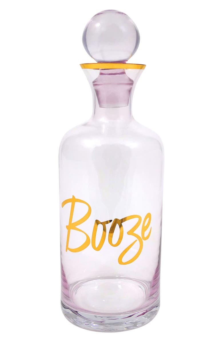 Rosanna Pink Booze Decanter, Main, color,