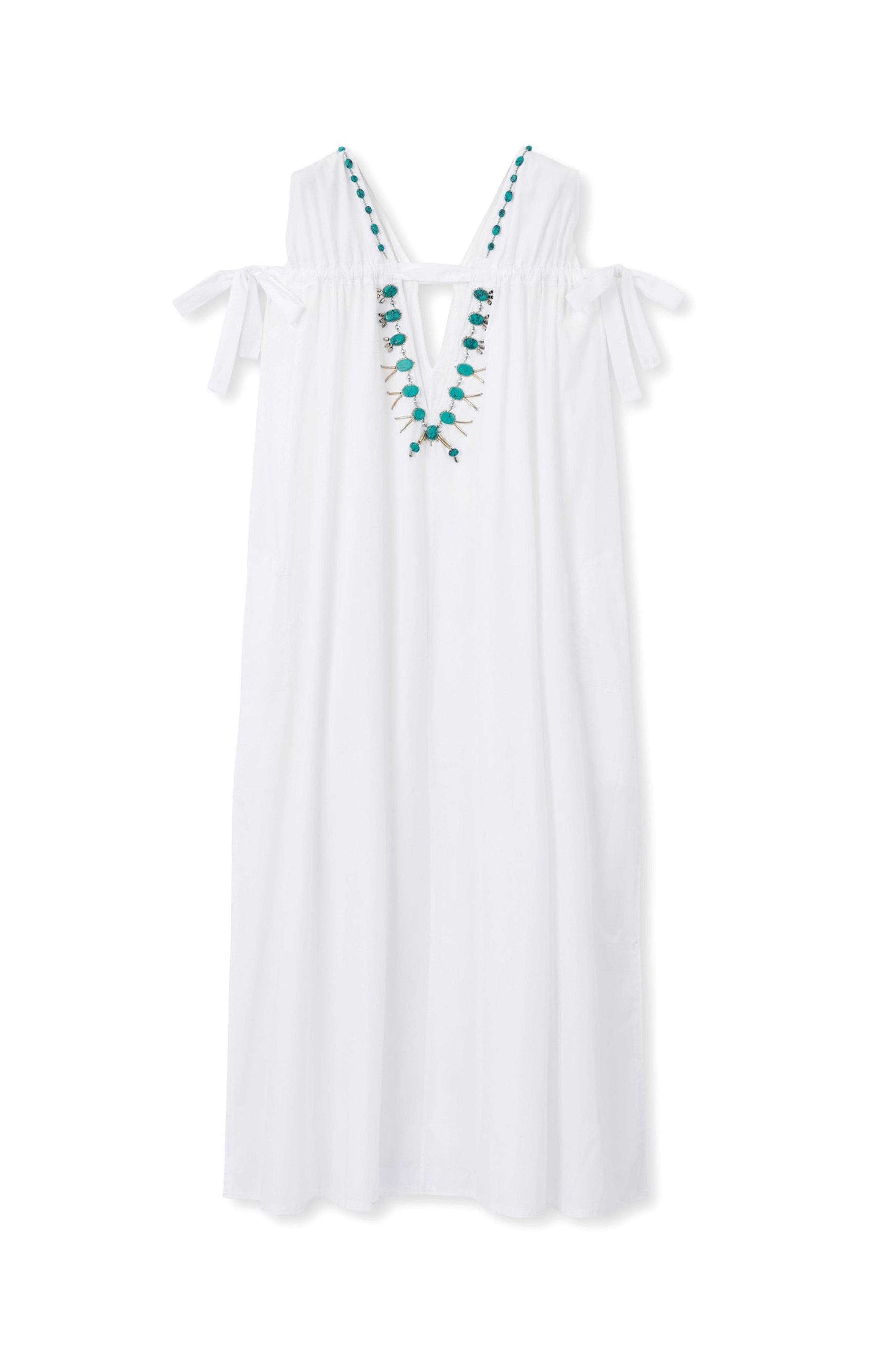 Afef Deep V-Neck Dress