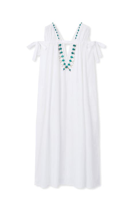 Afef Deep V-Neck Dress