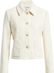Nordstrom Crop Tweed Jacket
