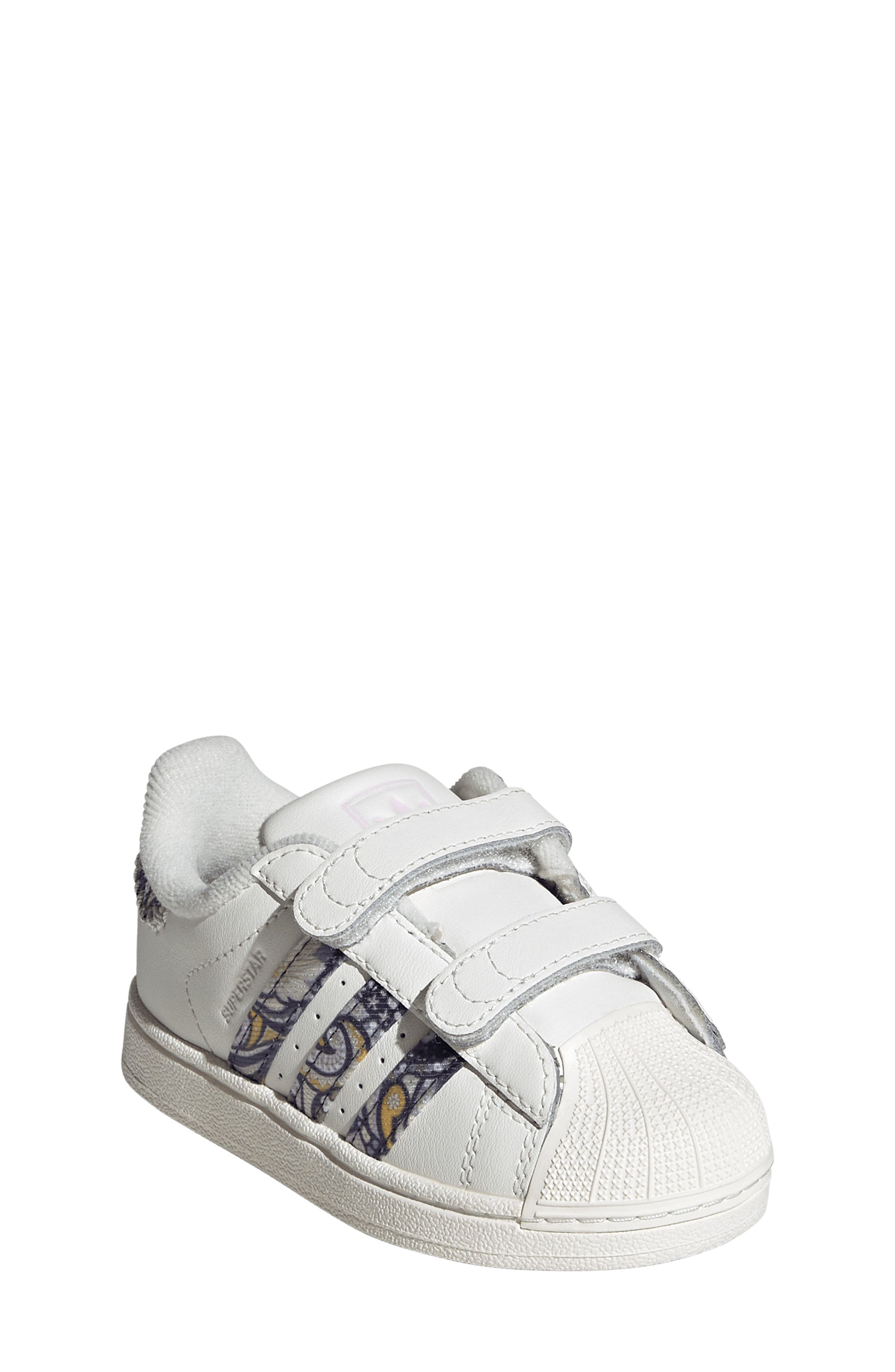 Kids' Superstar II Sneaker, Alternate, color, WHITE/ ORCHID FUSION/ GUM