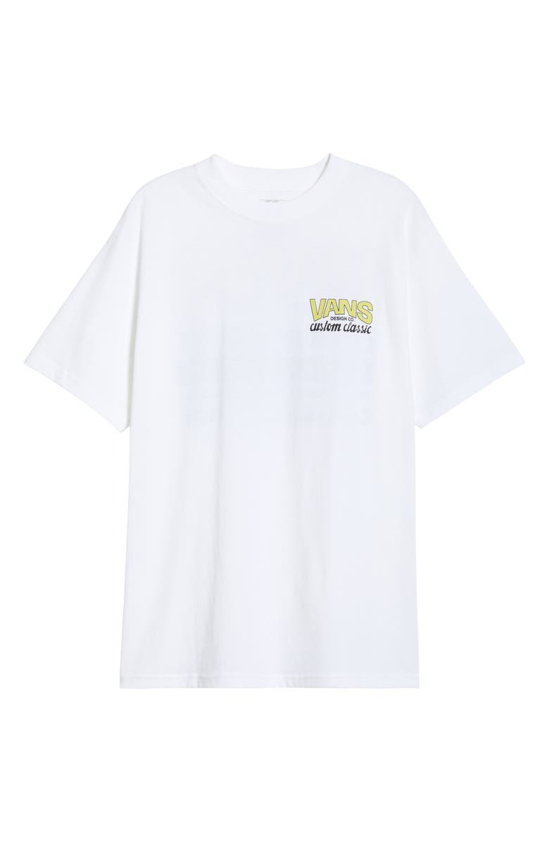Vans Shop Front Logo Cotton Graphic T-Shirt, Alternate, color, White/ Sunny Yellow