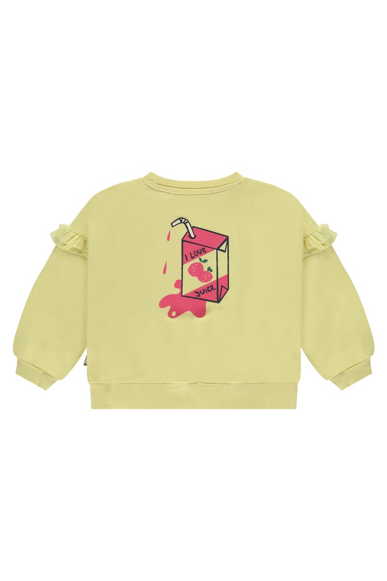 Juicebox Graphic Sweatshirt, Alternate, color, Yellow
