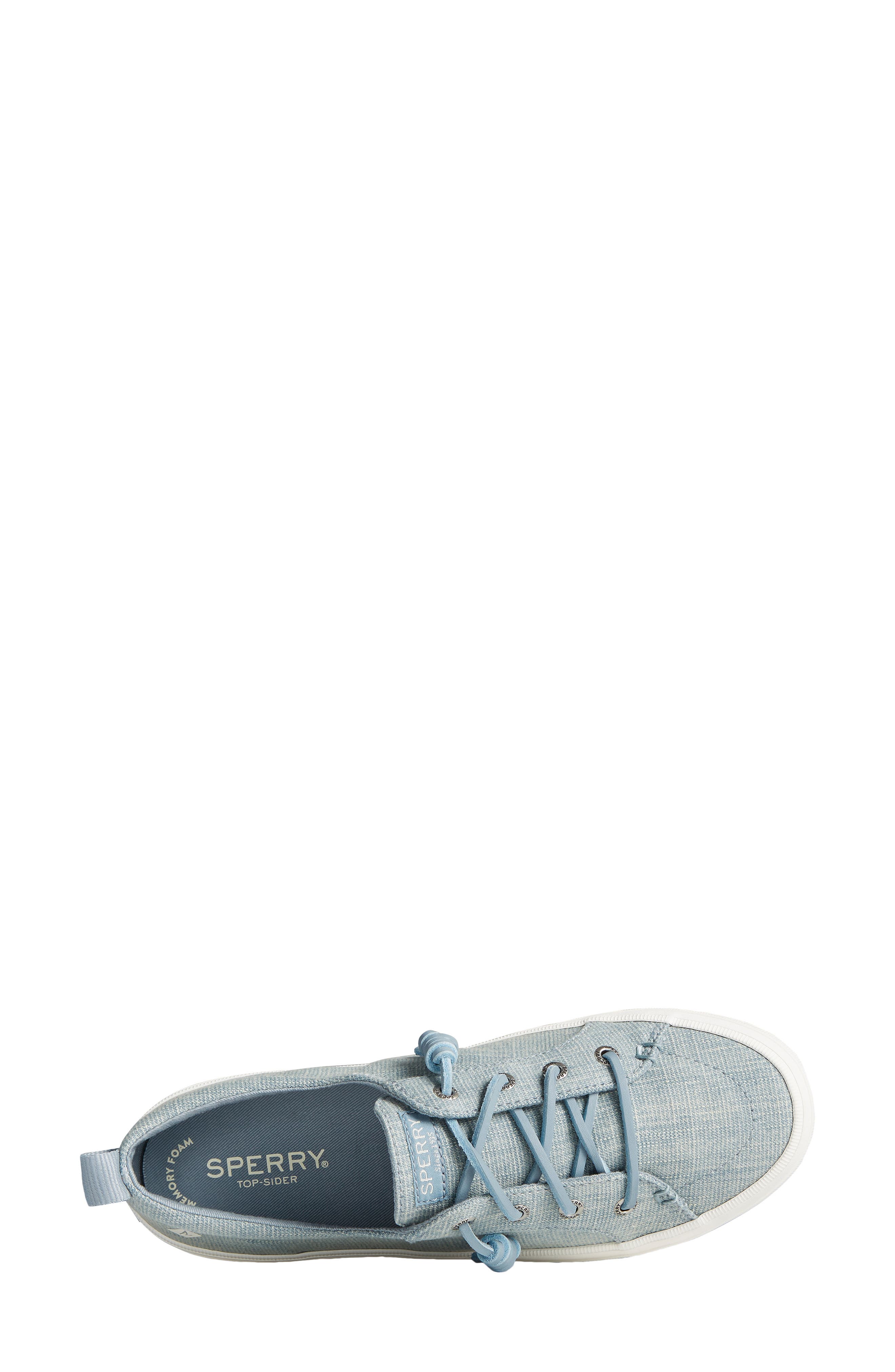Crest Vibe Sneaker, Alternate, color, BLUE