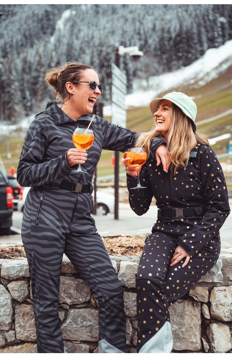 OOSC Chic Ski Suit - Black Tiger, Alternate, color, Multi-Colour