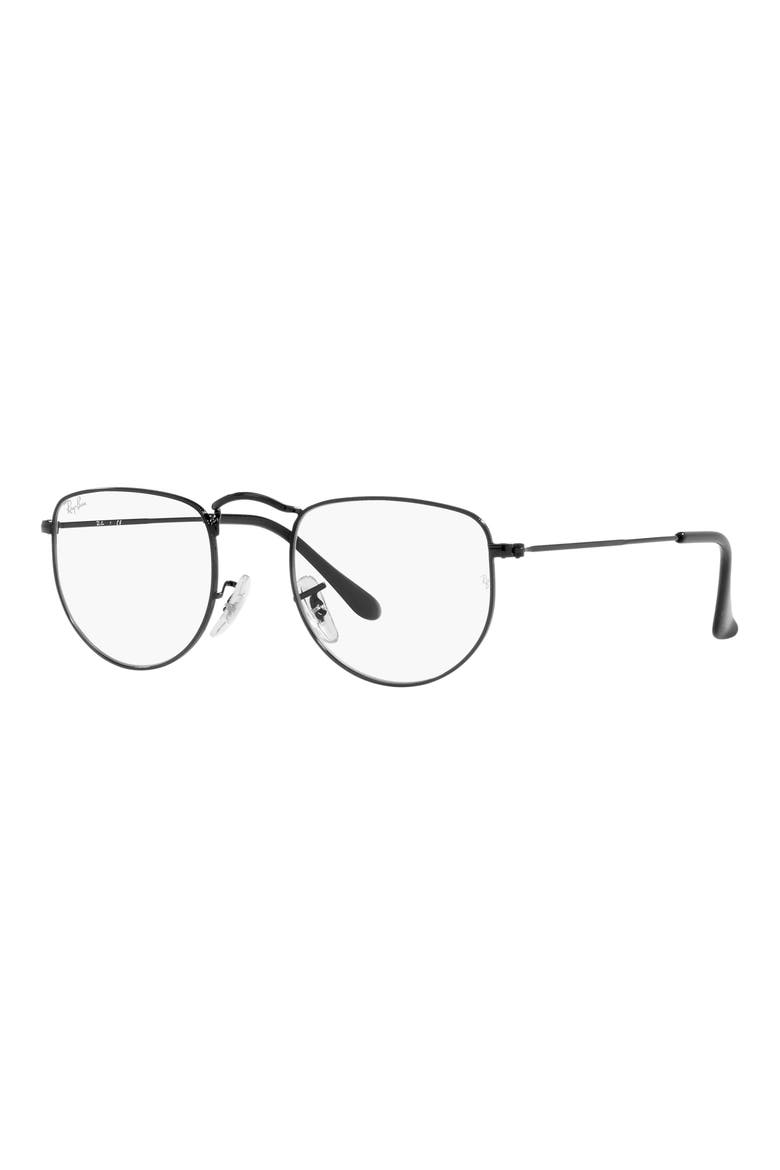RX3958V 47mm Small Irregular Optical Glasses, Alternate, color, BLACK
