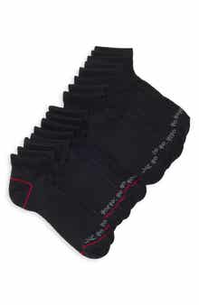 Reebok 8-Pack Assorted Terry Quarter Socks