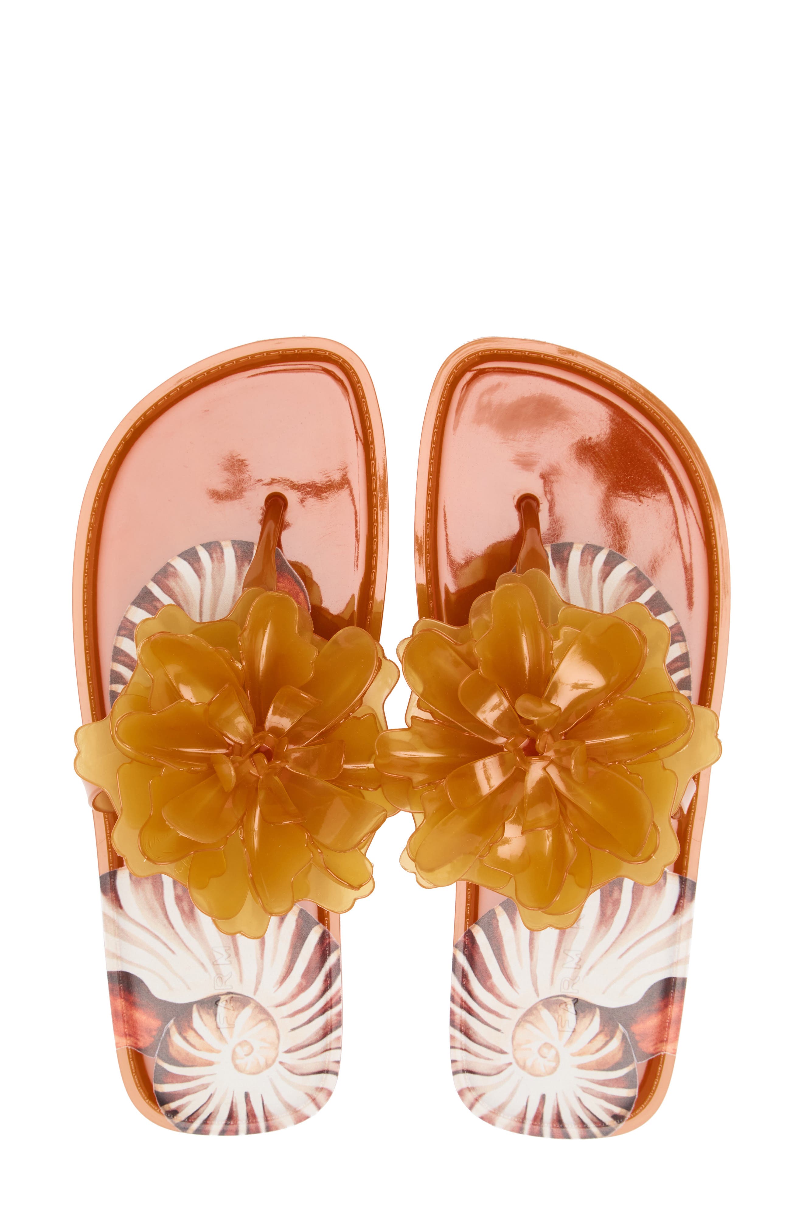 FARM Rio Flower Jelly Flip Flop, Alternate, color, Est Ammonite
